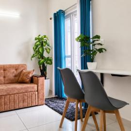 403 - Stylish 1BHK by Everloft - Balcony & Comfort, hotel in Kammasandra
