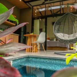 Punta Uva में, होटल Mira Bungalow, AC & Plunge Pool near Arrecife