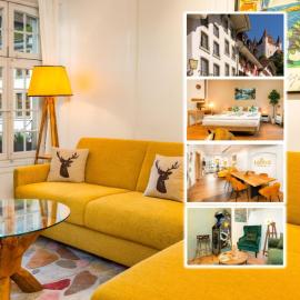120m2 l Golden Castle Loft l Old Town l Thun, hotel a Thun