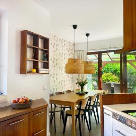 Bright 4 bedroom House with living room, work place & garden Warsaw, hotel a Varsòvia