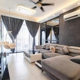 2BR Infinity Pool Condo Near Jonker 5Pax, хотел в Мелака