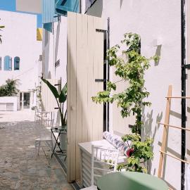 Leas rooms Santorini, Dhermi, hotel a Dhërmi