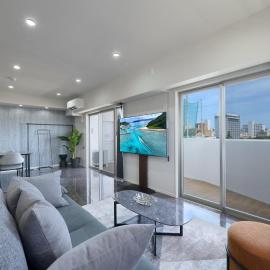 Newly built 70m spacious 2LDK Maximum 5 people Free parking 3 minutes on foot to Uminosora Park