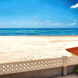 Uroa Beachfront Apt Direct Sand