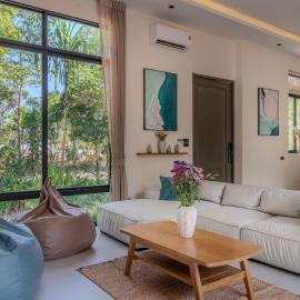 ArtiZen Villa near Hin Kong Beach, hotell i Hinkong