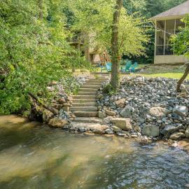 Ellijay Screened Porch River Access Gameroom