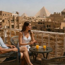 The 5 Inn - Rooftop Pyramids View