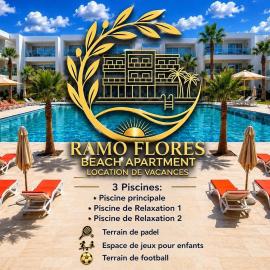 Ramo Flores Beach Apartment, hôtel à Dar Hamida