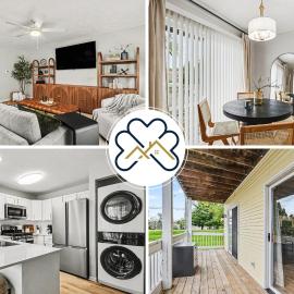 Modern Luxury Condo Walk to Notre Dame 2BR2BA Parking, hotel in South Bend