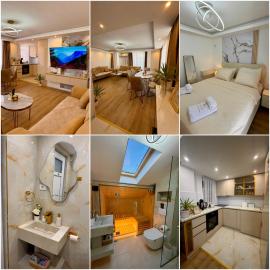 Karian Astra Residence - 3BR Apt with Sauna in the City Center
