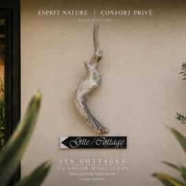Les Cottages du Bassin d'Arcachon -Proche Parc Ornithologique-Dune du Pilat- Clim- Parking privé、グジャン・メストラのホテル