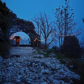 Casa Domo Glamping Entre las Nubes, hotel en Santa Rosalía