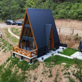 FOREST PALUČAK Luxury A-Frame Cabin