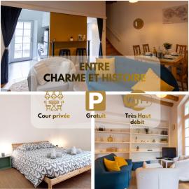 Maison au pied du Château-Cour-Proche Centre Ville, hotel in Saumur