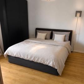 Modernes Apartment in Elberfeld mit Boxspringbett und WLAN