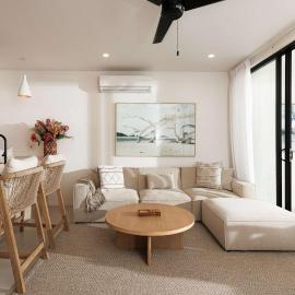 New CHIC 3BR Villa Walk to Beach Pool & Terrace, hotel a Saint James