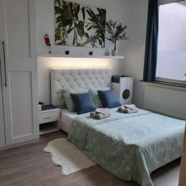 Zen Olive Guest Room