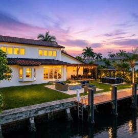 Waterfront Villa with Pool and Dock