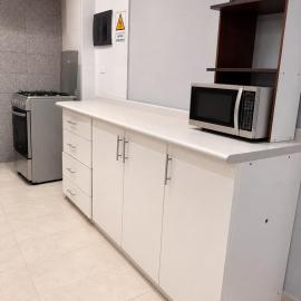 Centrally-located mini apartment one block from the church