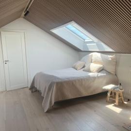 Stort lyst rom med adgang til kjøkken og bad, hotel in Tønsberg