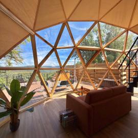 Dôme Orbe-Insolite-Sauna-Bain-Nordique-Climatisé, Hotel in Hommert