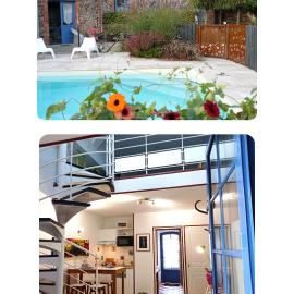 Domaine des Ecoliers - Gîte 123 soleil - Parking privé, hotel in Montaigu-Vendée