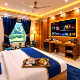 Hotel Aura Bellamonts Near Delhi Airport- Free Airport PickUp & Drop , Breakfast & Dinner Complementary, hotel in New Delhi