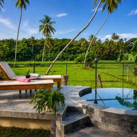 Private Pool Cabana Ricefield Hideaway