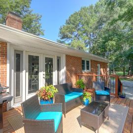 Back Deck, Grill, Yard! New Bern Family Home