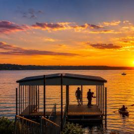 Lakefront Haven with Dock at Lake Lewisville