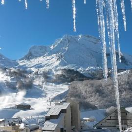Studio Gourette wifi, vue sur les pistes