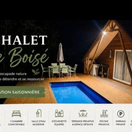 Chalet "Le Boisé", hotel di Les Abymes