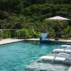 Casa Finca Cuatro Vientos: San Jerónimo'da bir otel
