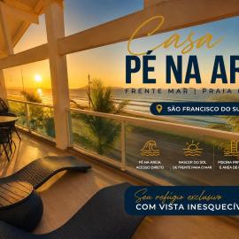 Casa Blue - Oceanfront in Itaguacu