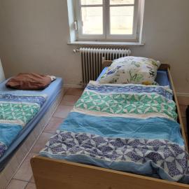 Simple Übernachtungsmöglichkeit, hotelli kohteessa Krumbach