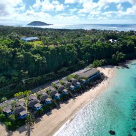 Litia Sini Beach Fales, hotel Lalomanuban