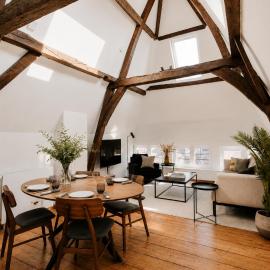 Luxury loft in the old city center of Antwerp, hotel v Antverpách
