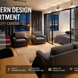 Modern Design Apartment in the City Center, hotel in Lappeenranta