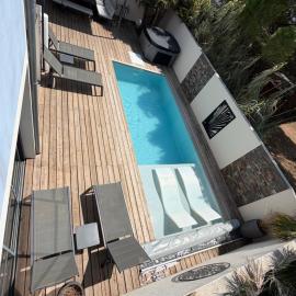 Villa 300m de la mer, Chatelaillon Piscine et SPA、シャトライヨン・プラージュのホテル