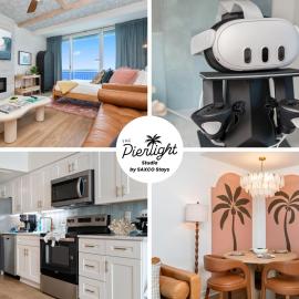 Penthouse Oceanfront Studio VR + Mural + Minibar