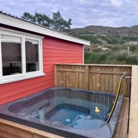 홀마빅에 위치한 호텔 Hvammur 7 whit privat hot tub