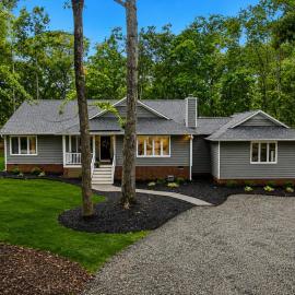 Modern Farmhouse Retreat with Game Room and Fire Pit