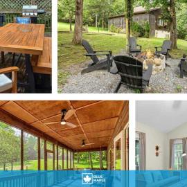 2BR home w BBQ grill & backyard