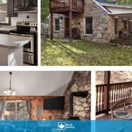 Rustic retreat w kitchen & deck