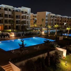 Luxury Apartment at Prestigia Plage des Nations Golf City