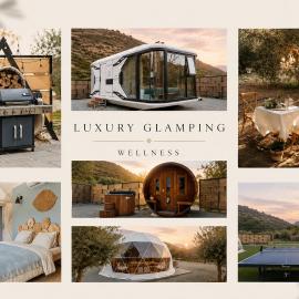Geometry Park - Luxury Glamping & Wellness, hotell i Ayios Theodhoros