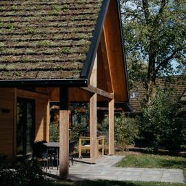 Bos Villa met Hottub & Sauna | 8 personen, hotel v destinácii Wekerom