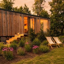 Tiny House s výhledem na Krkonoše a Jizerky
