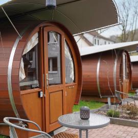 Schlaffässer Ferienhaus Berger, hotell i Bad Karlshafen