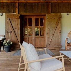 Blue Ranch - dom na wyłączność na Warmii, hotel u gradu 'Kalnik'